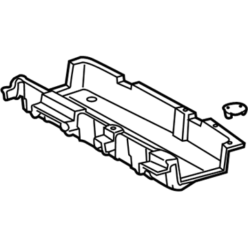 Lexus 64993-48010 Box, Deck Floor, Rear