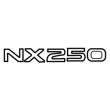 Lexus NX250 Emblem - 75443-78100
