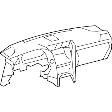 Lexus 55401-50320-E3 Pad Sub-Assembly, Instrument