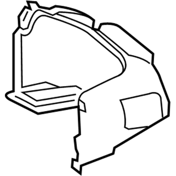 Lexus 64721-11010-C0 Cover, Luggage Compartment
