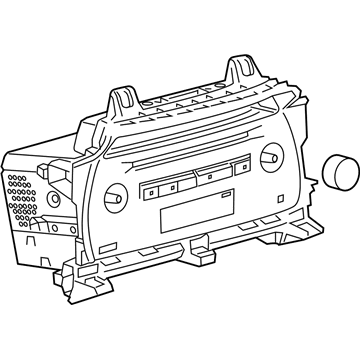 Lexus 86804-78010 Cover Sub-Assembly, Navigation