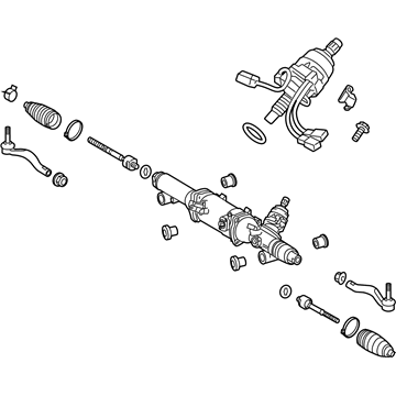 2016 Lexus LS600hL Rack And Pinion - 44200-50362