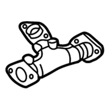 Lexus 17403-0A040 Front Exhaust Pipe Sub-Assembly No.3