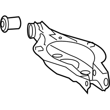 Lexus 48740-30140 Rear Suspension Control Arm Assembly, No.2 Left