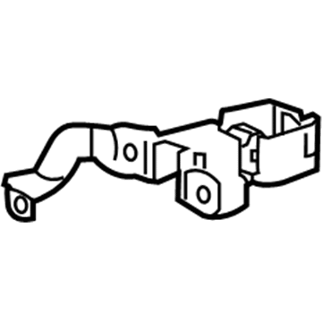 Lexus 88201-48010 Bracket Sub-Assembly, MILLIMETER Wave Radar Sensor