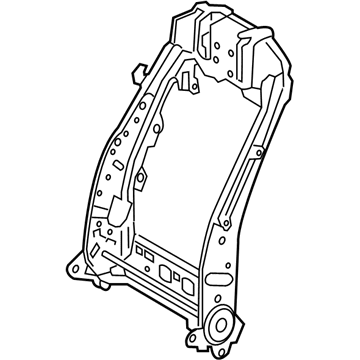 Lexus 71014-50151 Frame Sub-Assembly, FR S