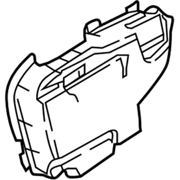 Lexus 73223-11010 Cover, Front Seat Belt