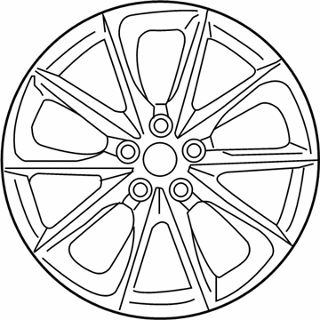 Lexus LC500h Spare Wheel - 42611-11120