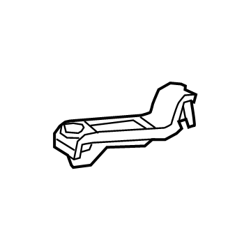 Lexus 71844-48070-A1 Cover, Rear Seat RECLINING