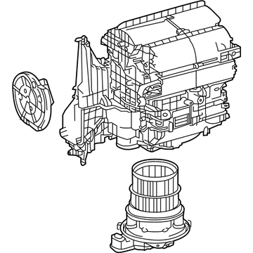 Genuine Lexus RX350 Blower Motor