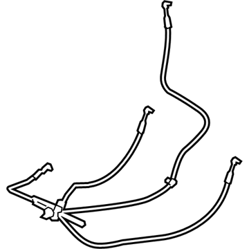 Lexus 72570-48020 Cable Assembly, RECLININ