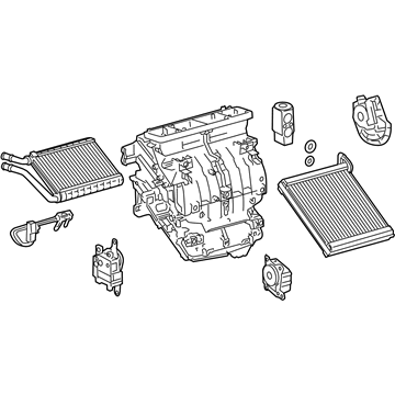 Lexus 87050-76061 Radiator Assembly, Air C