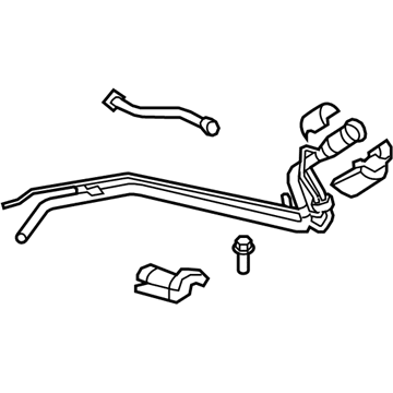 Lexus 77210-35050 Pipe, Fuel Tank Filler