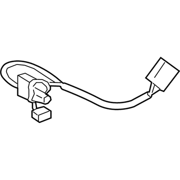 Lexus 81585-24100 Socket & Wire, RR La
