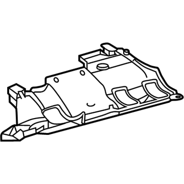 Lexus 55606-11010 Cover Sub-Assembly, Instrument