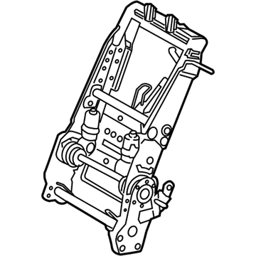 Lexus 71017-48250 Frame Sub-Assembly, Rear Seat