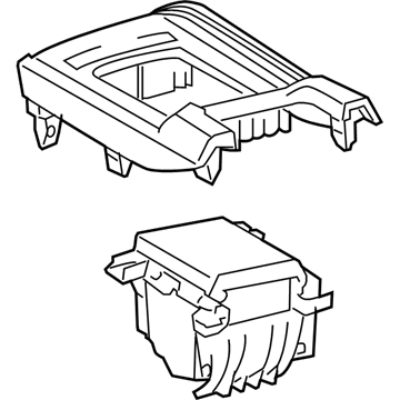 Lexus 58805-53060-C2 Panel Sub-Assy, Console, Upper Rear