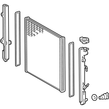 Lexus Radiator - 16400-38290