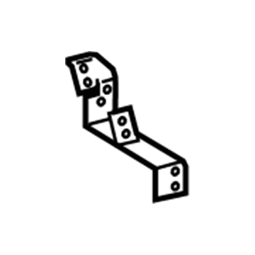 83166-48030 Genuine Lexus Bracket, Combination Meter Mirror, No.1 