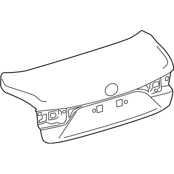 Lexus 64401-50310 Panel Sub-Assy, Luggage Compartment Door
