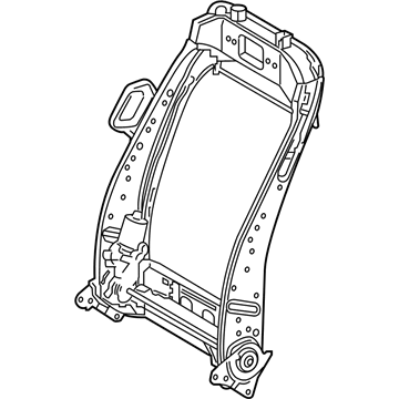Lexus 71013-33491 Frame Sub-Assembly, FR S