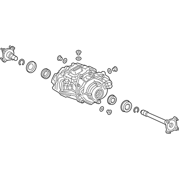 Lexus G1050-47012 Motor Assembly, RR Tract