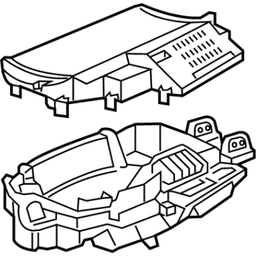 Lexus 83108-48030 Mirror Sub-Assembly, Met