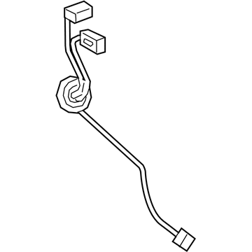Lexus 81565-76290 Socket & Wire, RR Co