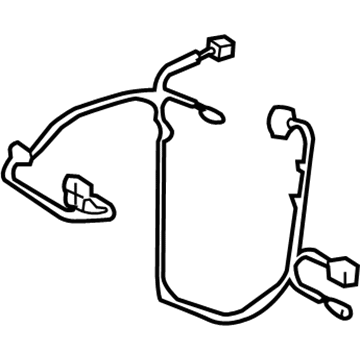 Lexus 88605-6A080 Harness Sub-Assy, Wiring Air Conditioner