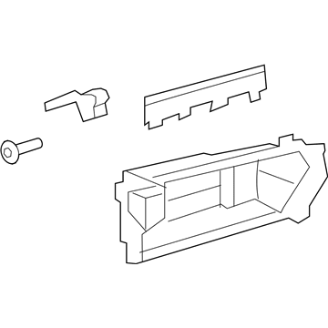 Lexus LS600hL Glove Box - 55550-50190-C1