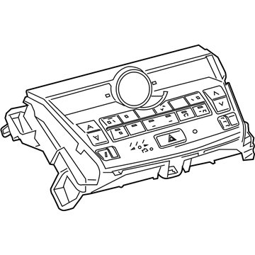 Lexus 55900-78560 Control Assembly, Air Co