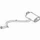 Lexus 17430-24400 Exhaust Tail Pipe Assembly