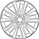 Lexus 42611-06A90 Wheel, Disc