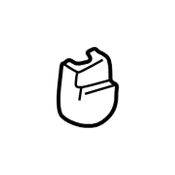 Lexus 71833-60100-E0 Cover, Rear Seat RECLINING