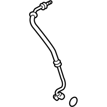 Lexus 88704-06230 Hose Sub-Assembly, SUCTI 88704-06230 Lexus Hose Sub-Assembly, SUCTI Illustration 1 of 1