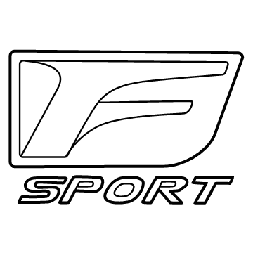 2022 Lexus NX350h Emblem - 75361-78030