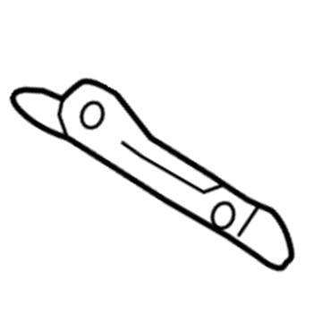 81116-60K10 Lexus Bracket, HEADLAMP, A Illustration 1 of 1