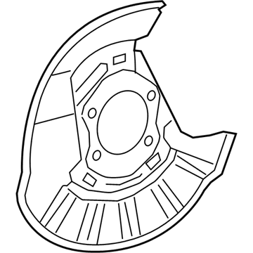 Lexus ES250 Backing Plate - 47803-06010