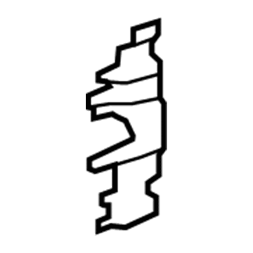 Lexus 53293-60070 DEFLECTOR, Radiator