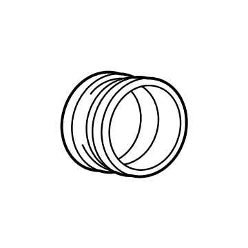 Lexus 17341-18020 HOSE, AIR, NO.1