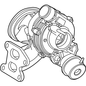 2023 Lexus NX450h+ Turbocharger - 17201-25010