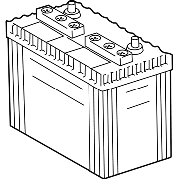 00544-MF27F-675 Lexus INTERST.GR271F Battery Illustration 1 of 1
