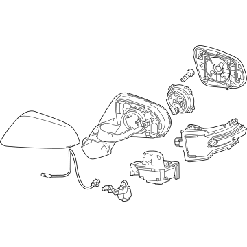 Lexus NX350h Car Mirror - 87910-F6020-A0