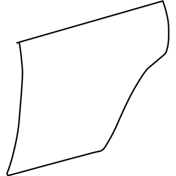 Lexus 67113-33060 Panel, Rear Door, Outside
