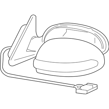 Lexus 87940-24200-D2 Mirror Assembly, Outer Rear