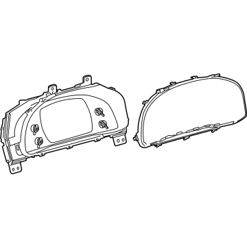 Lexus Instrument Cluster - 83800-6CC61