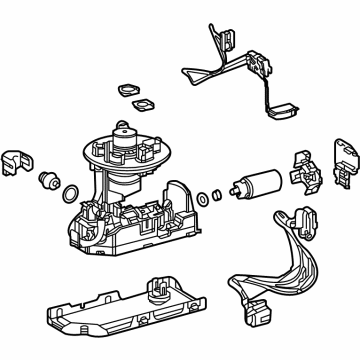 2023 Lexus NX250 Fuel Sending Unit - 77020-42251