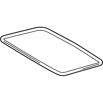 Lexus 63201-06050 Glass Sub-Assy, Sliding