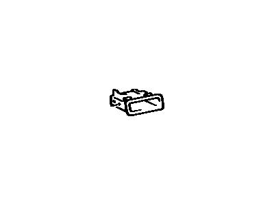 Lexus 55521-16030 Cover, Stereo Opening