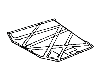 Lexus 53341-33050 INSULATOR, Hood